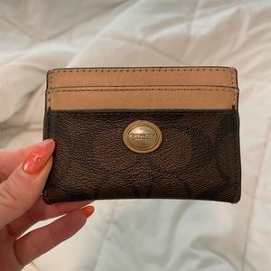Coach cardholder